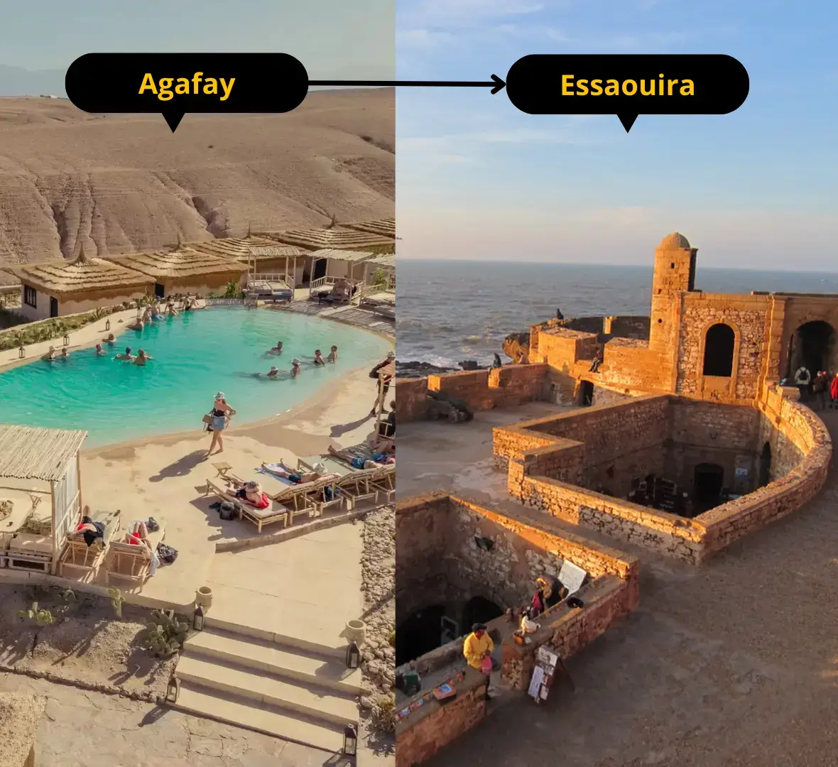 taxi agafay essaouira